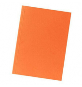 Aktendeckel - 80001282, A4 orange Recyclingkarton 250g