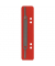 Heftstreifen kurz 1012500310, 3,4x15cm (BxL), Polypropylen (PP) mit Metalldeckleiste, rot