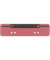 Heftstreifen kurz 4012000313, 3,4x15cm (BxL), Recyclingkarton mit Metalldeckleiste, rot