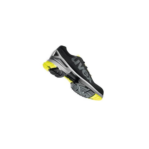 uvex S2 Arbeitsschutzschuhe 8544843 schwarz/gelb Größe 43 mit 