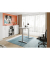 Sitz-Steh-Schreibtisch XMST, elektrisch h&ouml;henverstellbar, 71-120cm (H), 120x80cm (BxT), rechteckig, wei&szlig; / silber