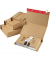 Buchverpackung Universal CP020.18 braun, f&uuml;r A3, innen 455x320x70mm, Kraftliner Wellpappe 1-wellig