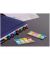Haftmarker 676-AYPV, Index Strong, 16x38mm, 4-farbig sortiert, ohne, Z-Notes, rechteckig
