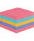 Haftnotizen 2028-SS-RBWC, Super Sticky Rainbow Collection, 76x76mm, farbig sortiert (pink/t&uuml;rkis/orange/blau), quadratisch