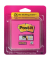 Haftnotizen 2028-SS-RBWC, Super Sticky Rainbow Collection, 76x76mm, farbig sortiert (pink/t&uuml;rkis/orange/blau), quadratisch