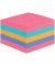 Haftnotizen 2028-SS-RBWC, Super Sticky Rainbow Collection, 76x76mm, farbig sortiert (pink/t&uuml;rkis/orange/blau), quadratisch