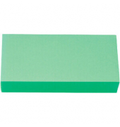 Moderationskarte, Rechteck, 20,5 x 9,5 cm, 130 gm², grün