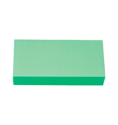 Moderationskarte, Rechteck, 20,5 x 9,5 cm, 130 g/m², grün