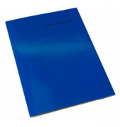 Unterschriftsmappe OM1, Karton, A4, 10 Fächer, blau
