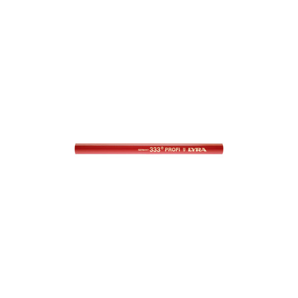 Zimmermannstift 333 PROFI 24 cm oval 2H Schaft rot Zimmermannsstift 4084900210055 LYRA