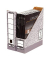 Archiv-Stehsammler 0186004 Bankers Box 81x263x316mm A4 Pappe grau/weiß