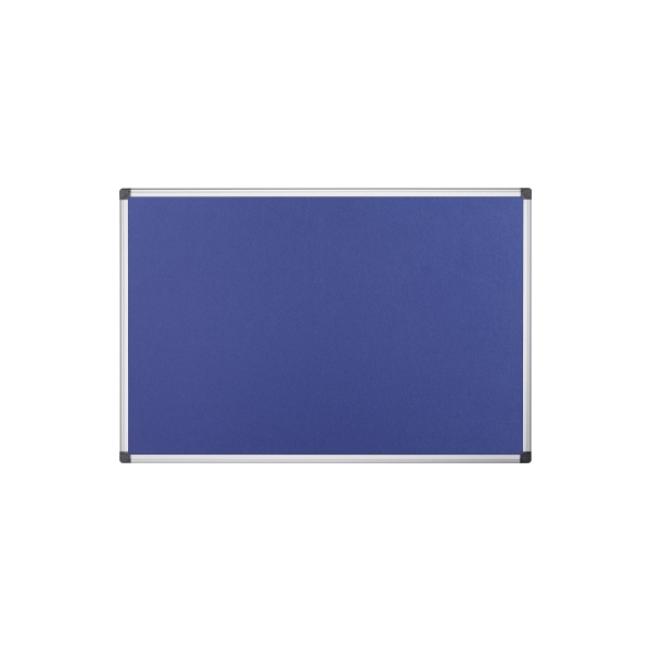 5603750350545 - Pinnwand MAYA FA0543170 120x90cm Filz Aluminiumrahmen blau 5603750350545 Bi-Office