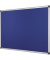 Pinnwand MAYA FA0543170, 120x90cm, Filz, Aluminiumrahmen, blau