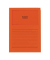 Sichtmappe Ordo classico 29488 A4 120g Papier orange für lose Blätter mit Sichtfenster