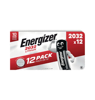 Knopfzellen, CR2032, 3 Volt