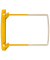 Clip gelb, 100er Pack