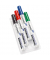 Boardmarker-Set TZ1, 7-110094, Etui, 4-farbig sortiert, 1,5-3mm Rundspitze