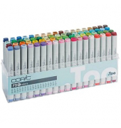 Layoutmarker Classic C 20075162 72er Etui farbig sortiert 1mm & 6mm Rundspitze/Keilspitze