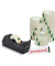 Tischabr.Greener Choice schwarz 19mm x 33m 14 Roll.