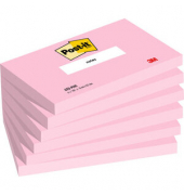 Haftnotizen 655PNK, Notes, 127x76mm, flamingopink, rechteckig
