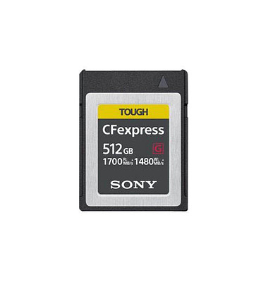 Speicherkarte CFexpress Typ B TOUGH CEBG512, bis 1700 MB/s, 512 GB