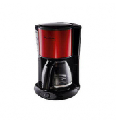 Kaffeemaschine Subito FG360D, schwarz/Edelstahl/rot, 1000 Watt, 15 Tassen