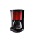Kaffeemaschine Subito FG360D, schwarz/Edelstahl/rot, 1000 Watt, 15 Tassen