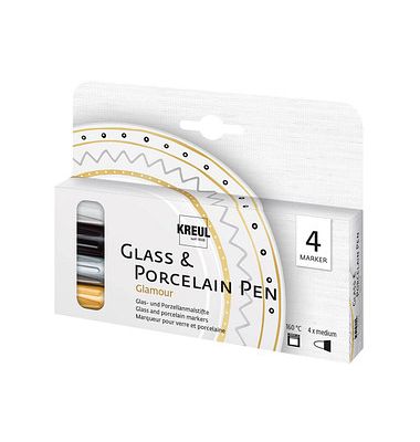 Glamour Porzellanstifte farbsortiert 2,0 - 4,0 mm Glamour Porzellanstifte farbsortiert 2,0 - 4,0 mm