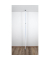 WENKO Herkules Teleskopstange für Garderobensystem weiß, grau 7,5 x 7,5 x 165,0 - 300,0 cm
