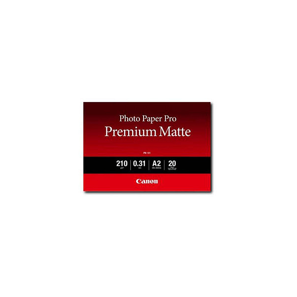 4549292041668 - Fotopapier PM-101 Pro Premium Matte 8657B017 A2 für Inkjet 210g weiß matt einseitig bedruckbar 4549292041668 Canon