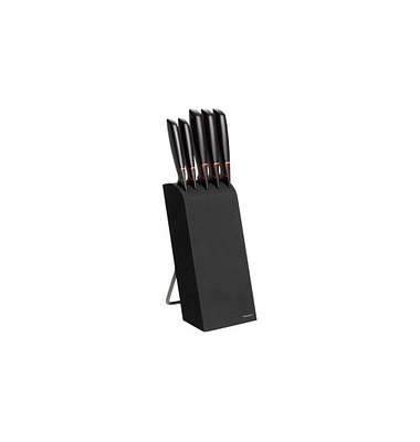 FISKARS Messerblock Edge schwarz glatt FISKARS Messerblock Edge schwarz glatt