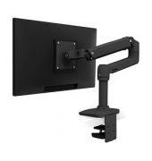 Monitorschwenkarm LX LCD, Tischklemme, Tragf.: 11,3 kg, schwarz