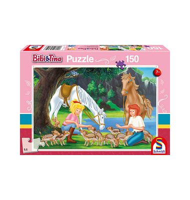 Schmidt Bibi & Tina Am Steinbruch Puzzle 150 Teile