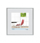 walther design Bilderrahmen Galeria silber 41,1 x 41,1 cm