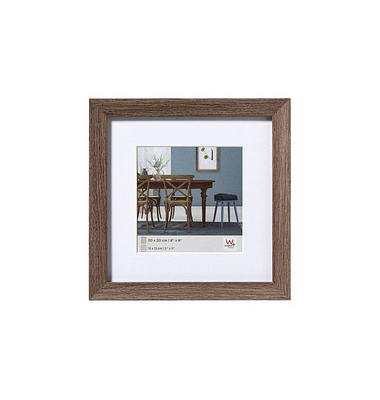 walther design Bilderrahmen Fiorito braun 31,5 x 31,5 cm