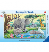 Ravensburger Tiere Afrikas Puzzle 15 Teile