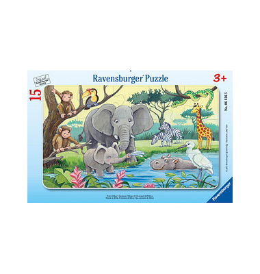 Ravensburger Tiere Afrikas Puzzle 15 Teile Ravensburger Tiere Afrikas Puzzle 15 Teile