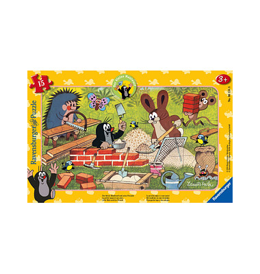 Ravensburger Der kleine Maulwurf und seine Freunde Puzzle 15 Teile
