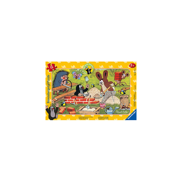 4005556061518 - Ravensburger Puzzle - Ravensburger Kinderpuzzle - 06151 Der kleine Maulwurf und seine Freunde - Rahmenpuzzle für Kinder ab 3 Jahren mit 15 Teilen 4005556061518 - Ravensburger Puzzle - Ravensburger Kinderpuzzle - 06151 Der kleine Maulwurf und seine Freunde - Rahmenpuzzle für Kinder ab 3 Jahren mit 15 Teilen
