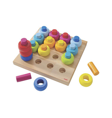 HABA Steckspiel Farbkringel Geschicklichkeitsspiel