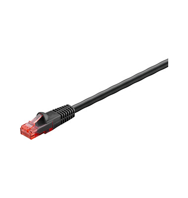 goobay RJ-45 Netzwerkkabel Outdoor 10,0 m schwarz bis zu 1,00 GbitSek. bis zu 250 MHz