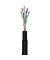 goobay RJ-45 Netzwerkkabel Outdoor 10,0 m schwarz bis zu 1,00 GbitSek. bis zu 250 MHz