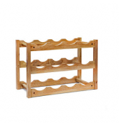 relaxdays Weinregal braun 42,0 x 21,0 x 28,0 cm