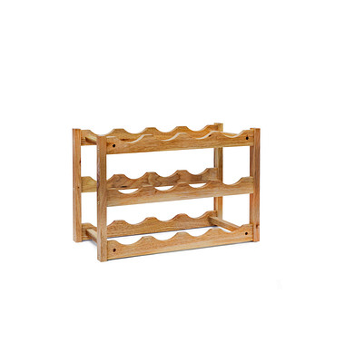 relaxdays Weinregal braun 42,0 x 21,0 x 28,0 cm