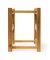 relaxdays Weinregal braun 42,0 x 21,0 x 28,0 cm