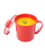 sistema Mikrowellen-Suppentasse 11,9 cm hoch rot 656,0 ml