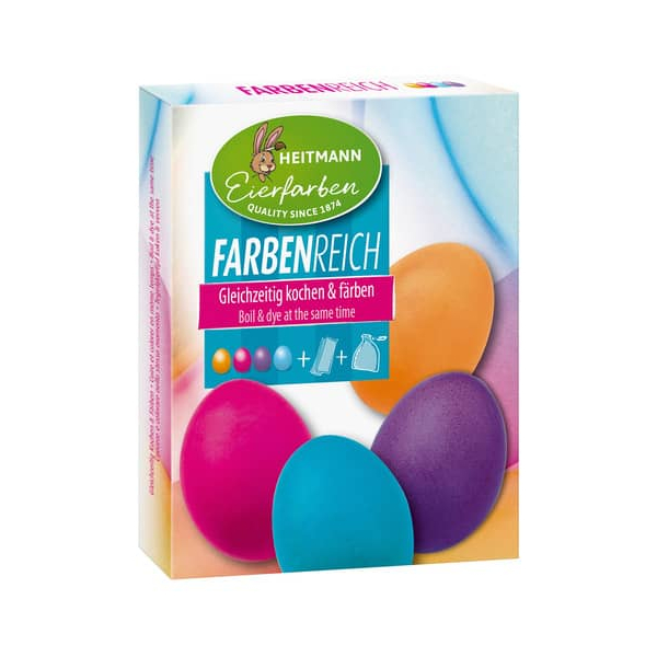 4062196244756 - Ostereierfarben Farbenreich Set 4062196244756 HEITMANN Eierfarben