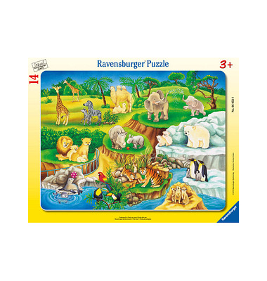 Ravensburger Zoobesuch Puzzle 14 Teile Ravensburger Zoobesuch Puzzle 14 Teile