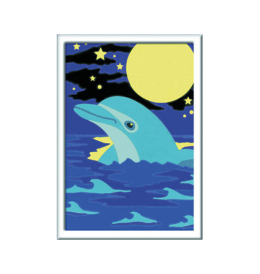 Ravensburger Malen-nach-Zahlen Kleiner Delfin mehrfarbig Ravensburger Malen-nach-Zahlen Kleiner Delfin mehrfarbig