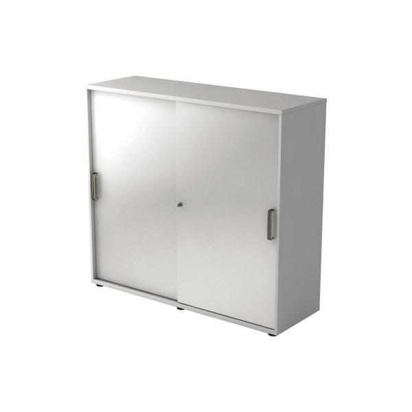 4032062131688 - Schiebetürenschrank V1752 V1753 V1753S 5 S SG abschließbar 3 OH grau silber 120x110x40cm (BxHxT) 4032062131688 Hammerbacher